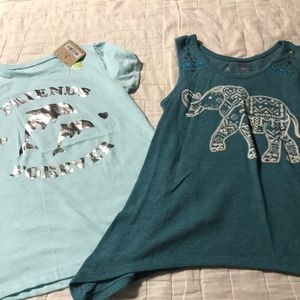 2 girls tops